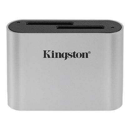 Karšu lasītājs Kingston USB-C Grey (WFS-SD)