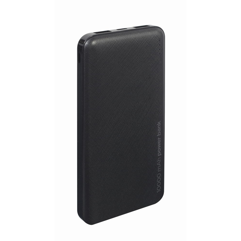 Ārējais akumulators Gembird PB10-02 10000 mAh Black