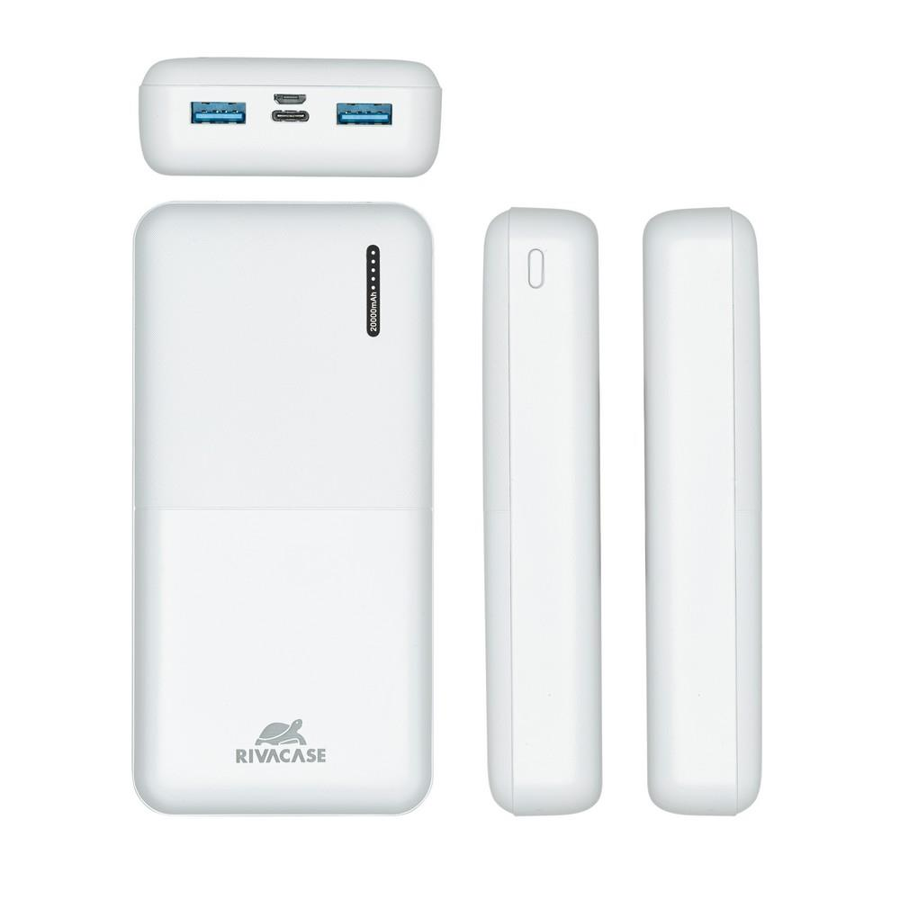 Ārējais akumulators Rivacase VA2572 20000 MAH White - VA2572WHITE - foto 2