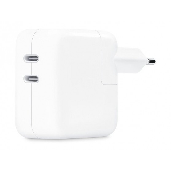 Tīkla lādētājs Apple 35W DUAL USB-C (MW2K3ZM/A)