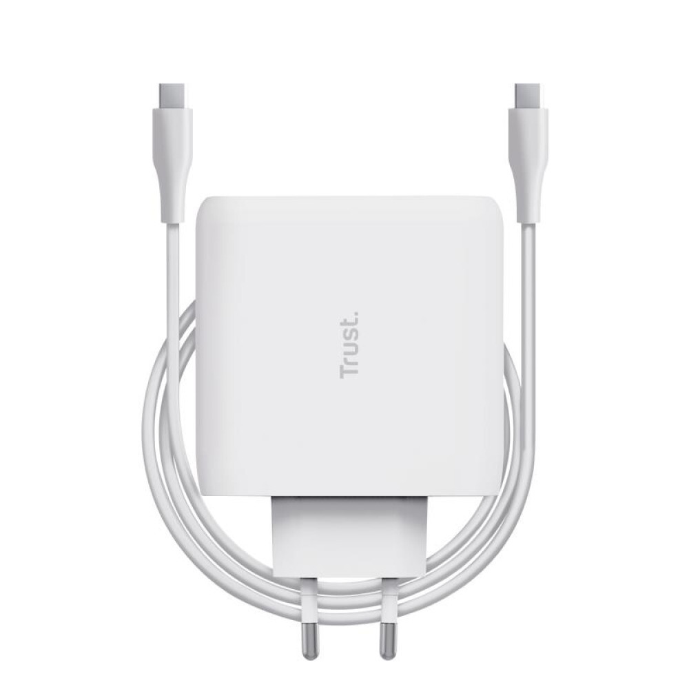 Tīkla lādētājs Trust MAXO 100W/USB-C WHITE (25140)