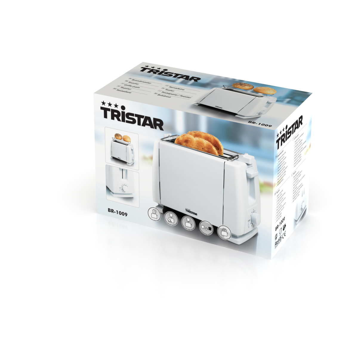 Tosteris Tristar BR-1009 White - foto 5
