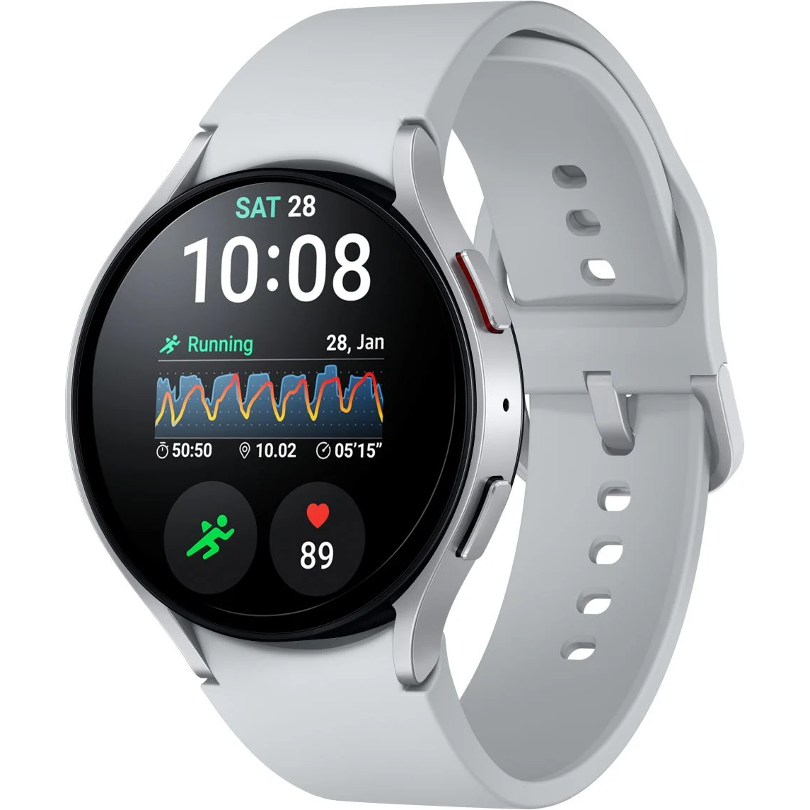 Viedpulkstenis Samsung Galaxy R940 Watch 6 Silver (SM-R940NZSAEUE)