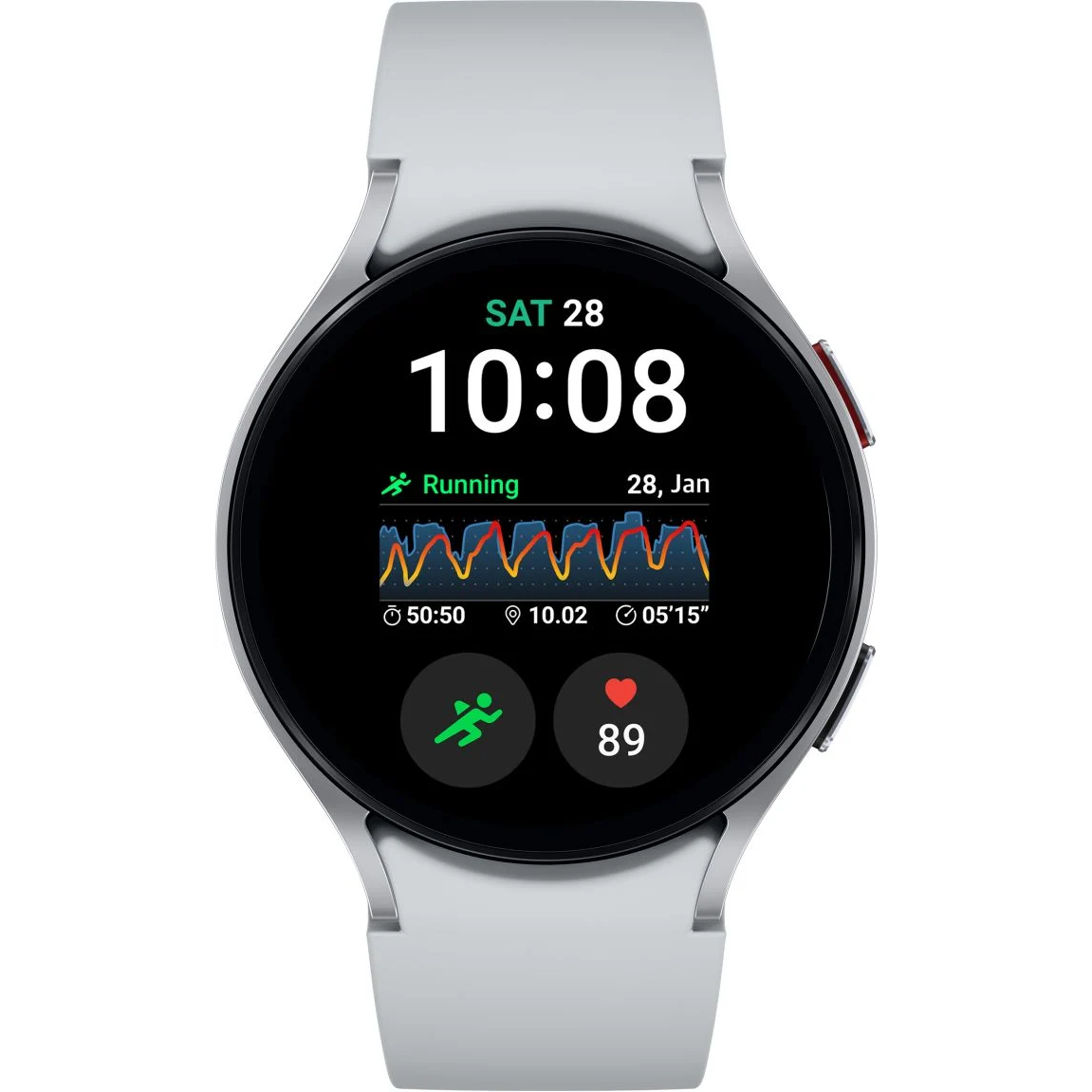 Viedpulkstenis Samsung Galaxy R940 Watch 6 Silver (SM-R940NZSAEUE) - foto 2