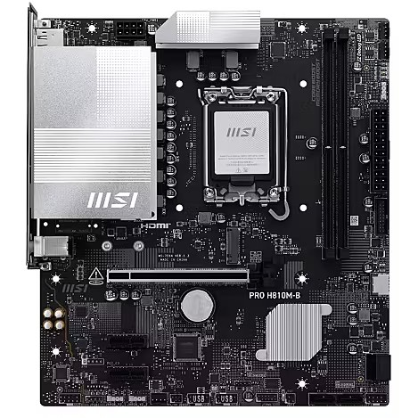 Pamatplate MSI PRO H810M-B LGA1851 mATX (PRO H810M-B)