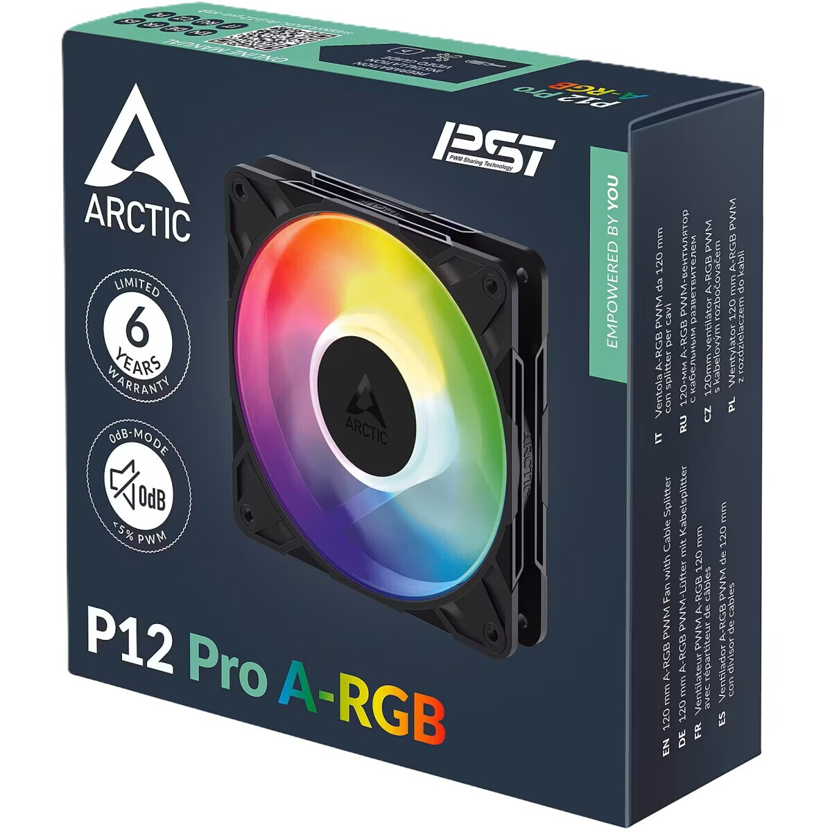 Korpusa dzesētājs Arctic Cooling P12 PRO A-RGB (ACFAN00309A) - foto 2
