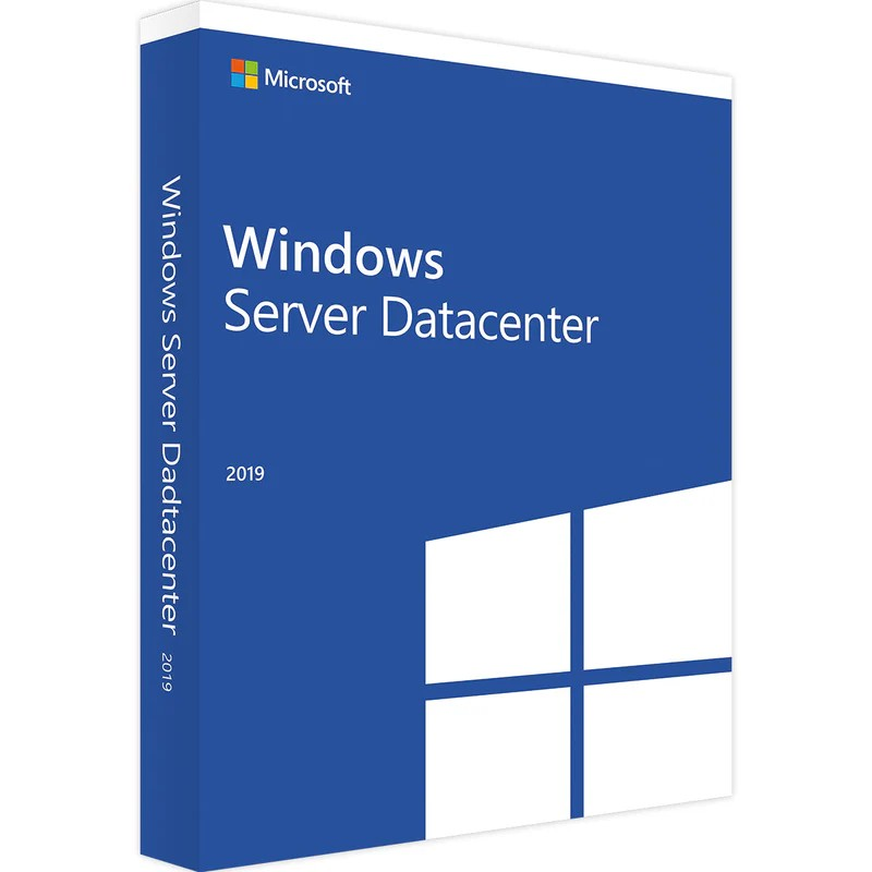 Programmatūra Microsoft Windows Server 2019 Datacenter - 64-bit 16 cores DVD-ROM (P71-09023)