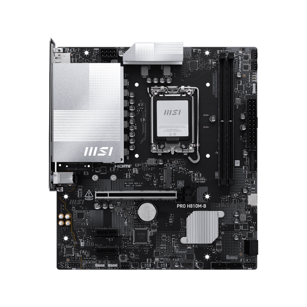 Carte mère MSI PRO H810M-B (7E64-001R) - photo 2