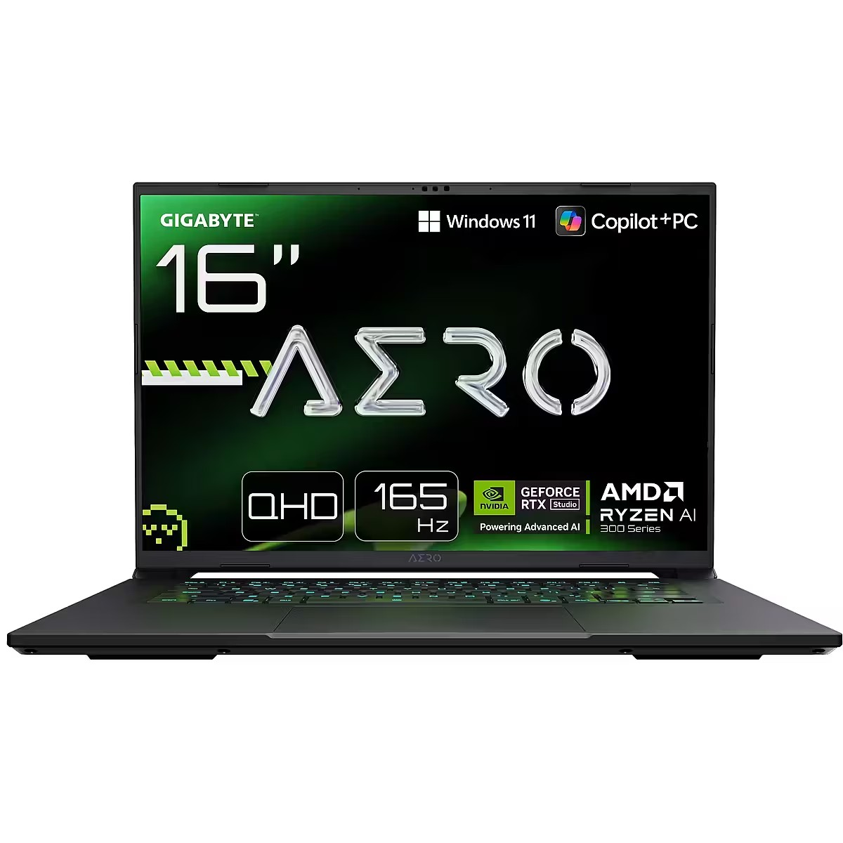 Portatīvais dators Gigabyte AERO X16 AMD Ryzen AI 7 16GB/1TB/RTX 5050 (1TH93EEC94AH)