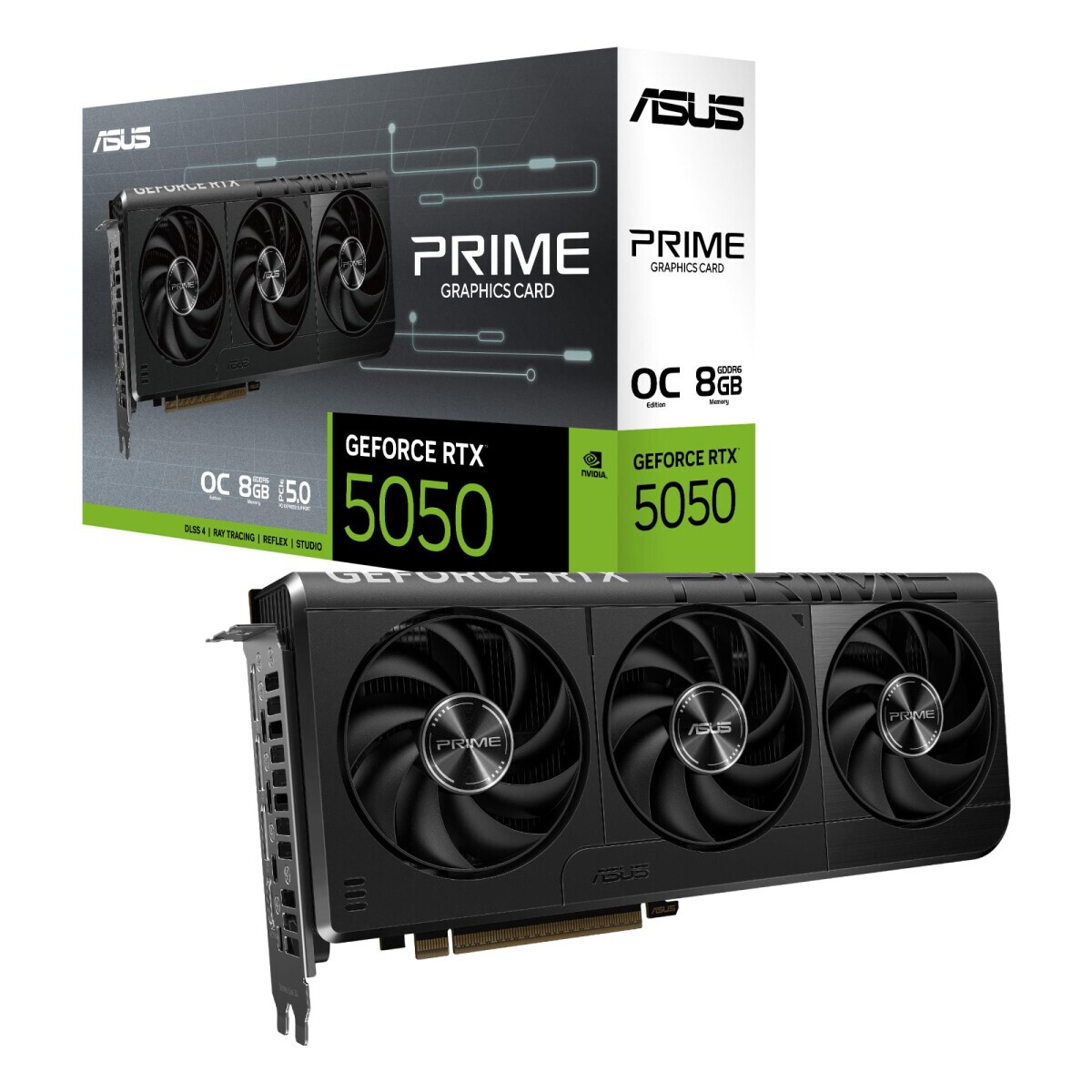 Videokarte ASUS Prime GeForce RTX 5050 8GB GDDR6 OC (PRIME-RTX5050-O8G) - foto 5