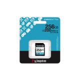 Atmiņas kartes Kingston 256GB Canvas Go Plus Gen4 (SDG4/256GB)