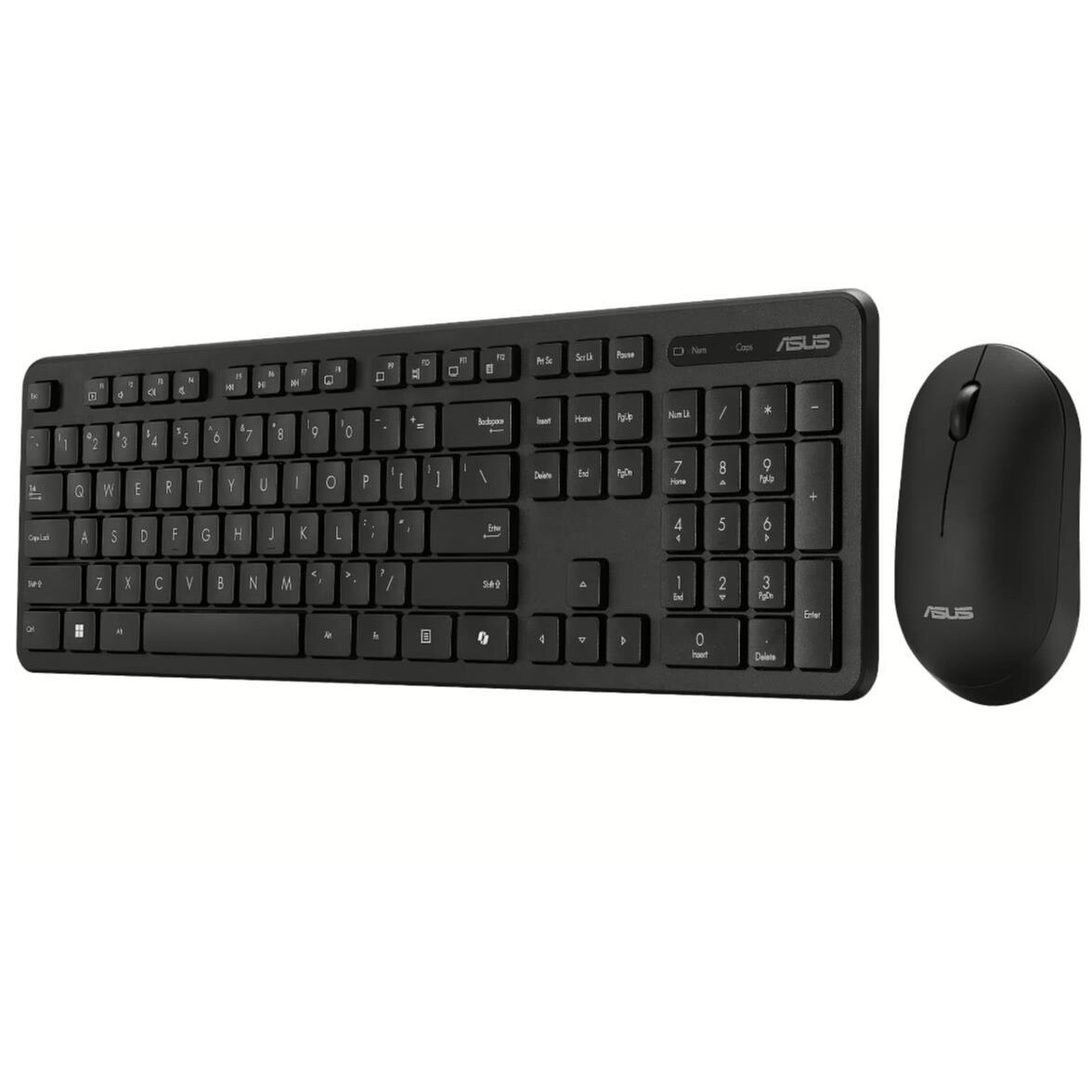 Tastatūra + pele ASUS CW100 EST Black (90XB0700-BKM1F0)