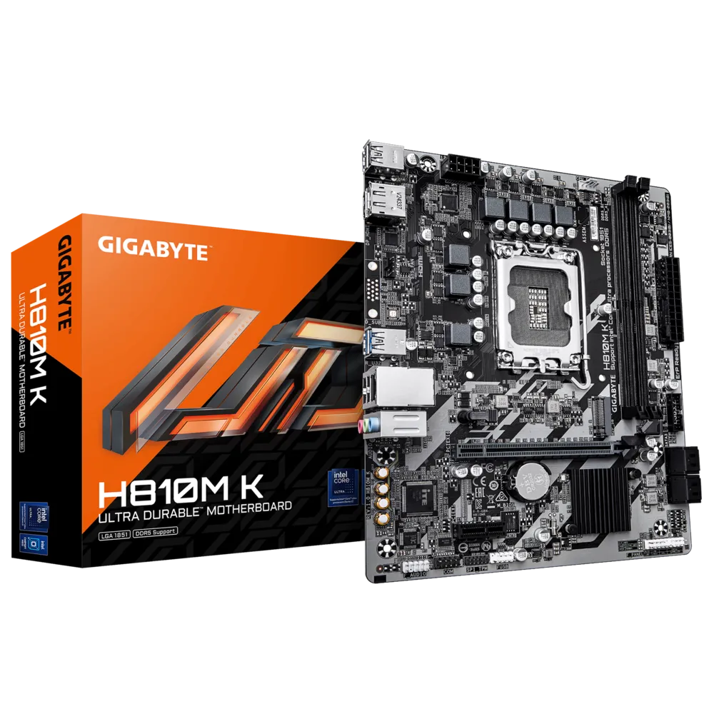Pamatplate Gigabyte H810 H810M K Black - foto 3