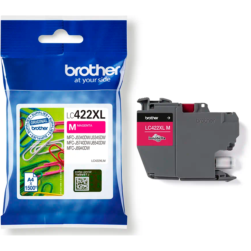 cartouche Brother LC422XLM Magenta