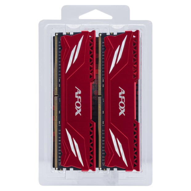 Operatīvā atmiņa AFOX Gaming 16GB 3200MHz DDR4 CL16 kit of 2 (AFLD416PH1CAD) - foto 2