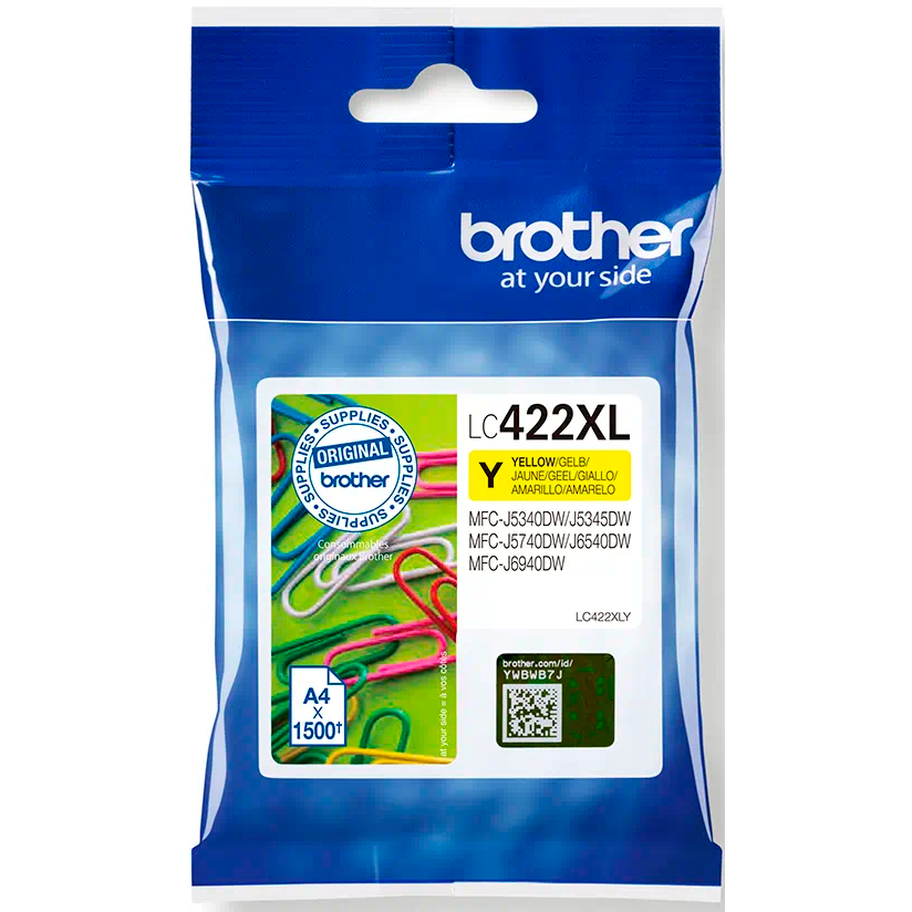 cartouche dencre Brother LC422XLY Yellow