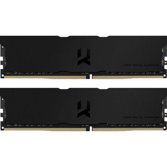 Operatīvā atmiņa Goodram IRDM Pro Deep Black 2x32GB DDR4 3600MHZ UDIMM (IRP-K3600D4V64L18/64GDC)