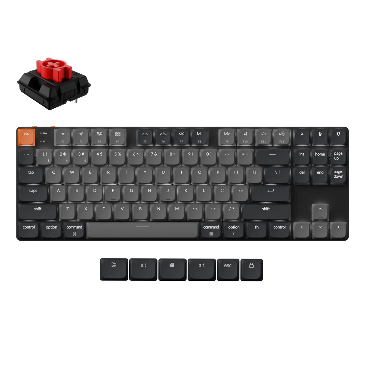 Tastatūra Keychron K1 QMK (K1X-A1)