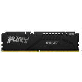 Operatīvā atmiņa Kingston FURY Beast DDR5 32GB 6000MTs CL36 Single Module Black (KF560C36BBE2-32)