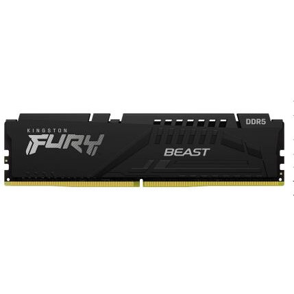 Operatīvā atmiņa Kingston FURY Beast DDR5 32GB 6000MTs CL36 Single Module Black (KF560C36BBE2-32)