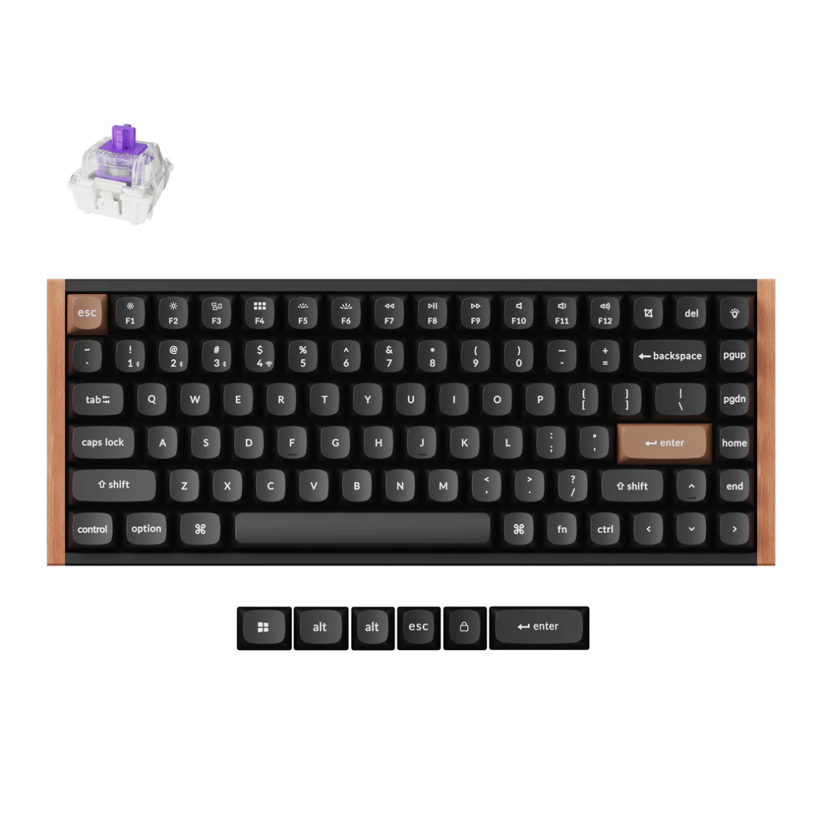 Tastatūra Keychron K2 HE (K2H-F1)