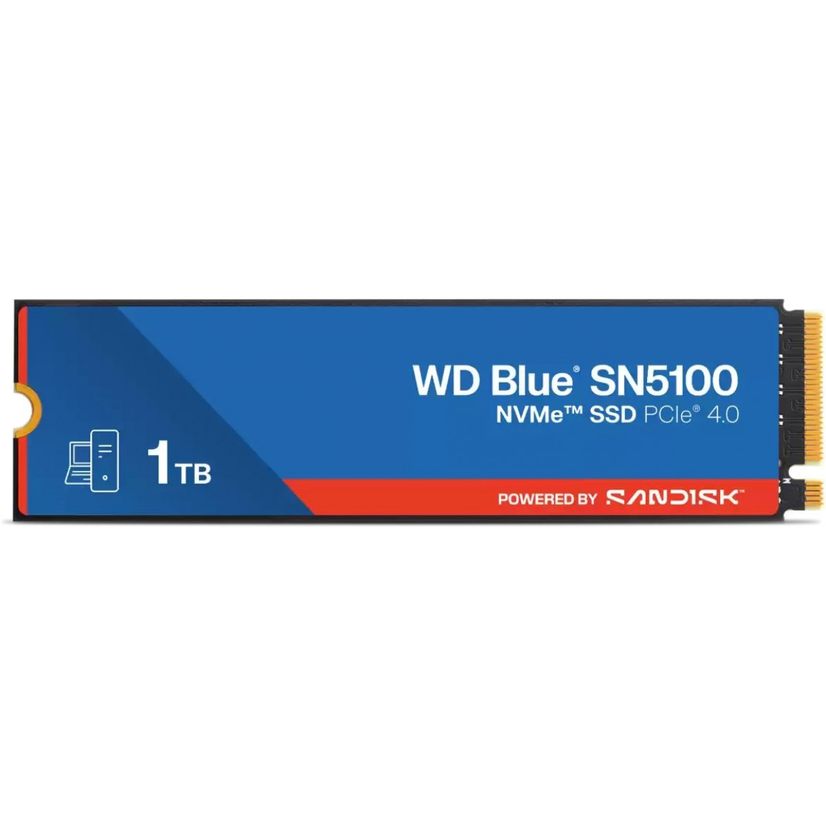 SSD WD SN5100 NVMe 1TB M.2 Blue (WDS100T5B0E-00CPE0)