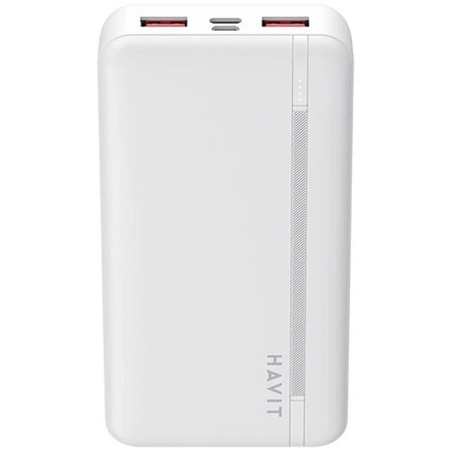 Ārējais akumulators Havit PB92 20000mAh white