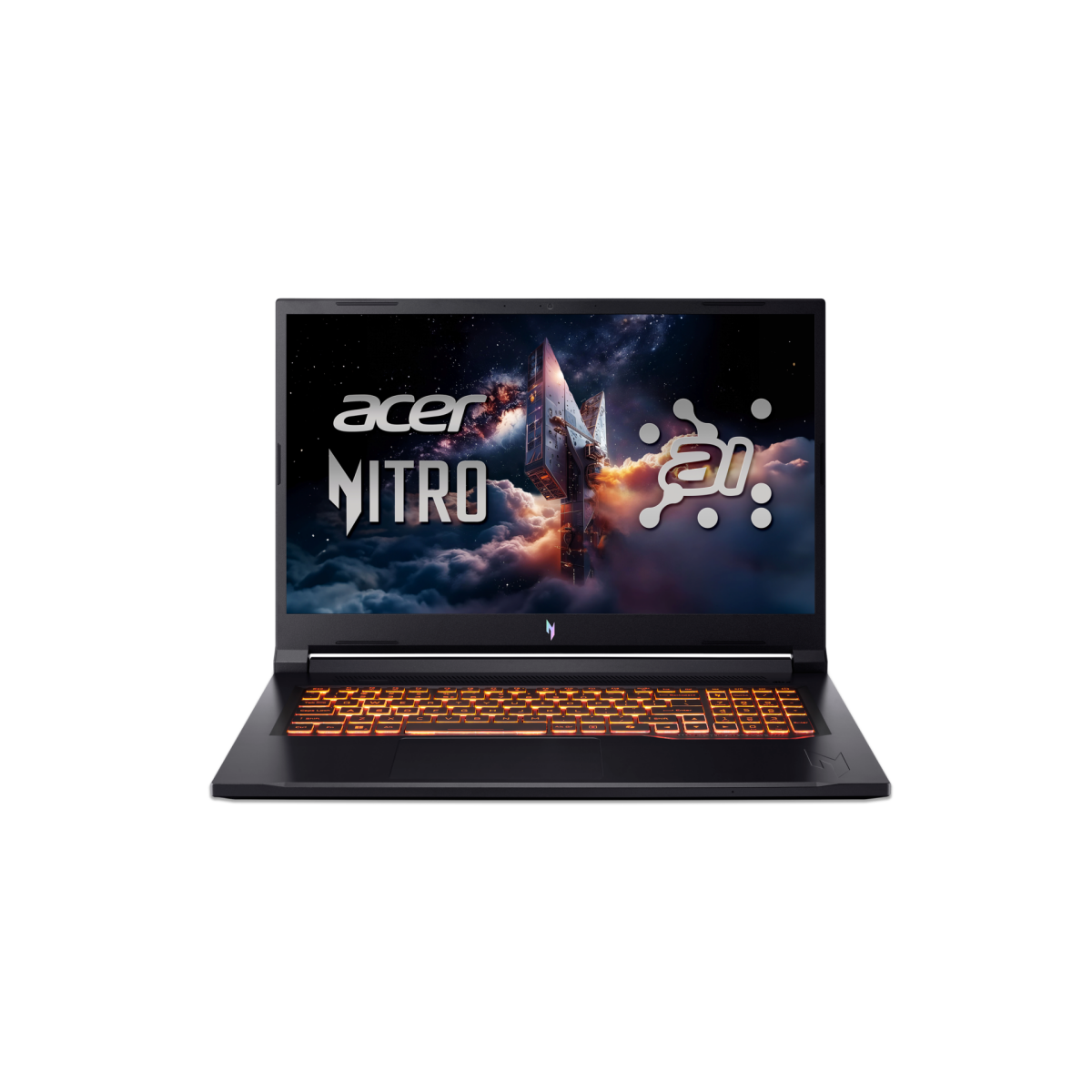 Portatīvais dators Acer Nitro V 17 AMD Ryzen AI Ryzen AI-5 240H Black (NH.QYSEL.001)