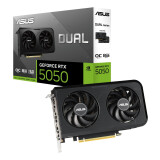 Videokarte ASUS Dual GeForce RTX 5050 8GB GDDR6 OC Edition (90YV0N72-M0NA00)