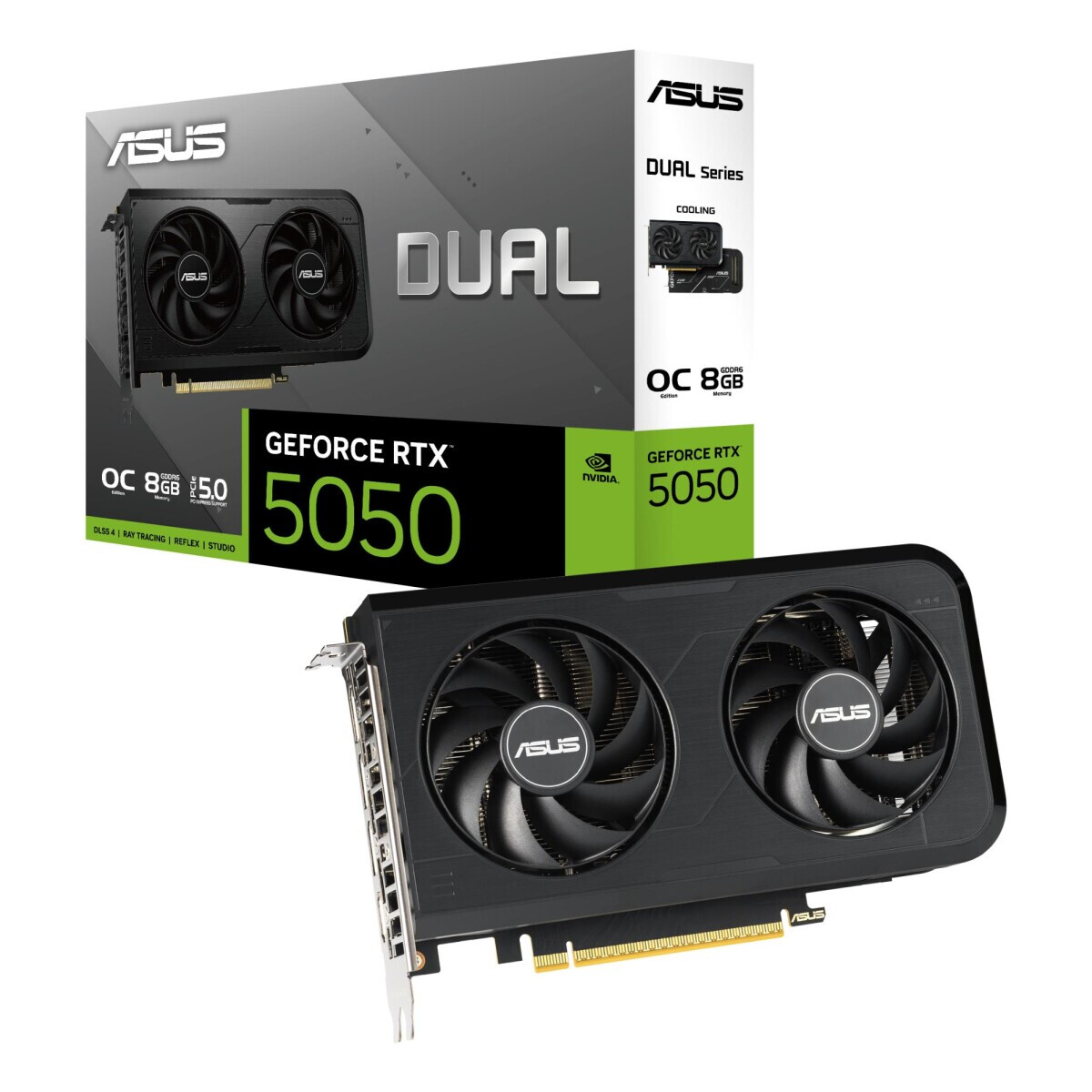 Videokarte ASUS Dual GeForce RTX 5050 8GB GDDR6 OC Edition - 90YV0N72-M0NA00 - foto 5