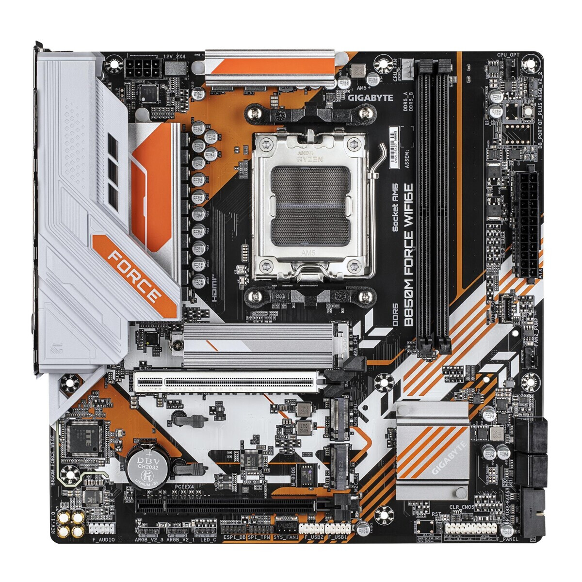Pamatplate Gigabyte AMD B850M FORCE WIFI6E ORANGE (B850M FORCE WF6E)