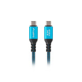 Lanberg USB-C cable Blue (CA-CMCM-45CU-0015-BK)