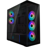 Datoru korpuss Arctic Xtender (Mirror Black) MidiTower (ACPCC00018A)