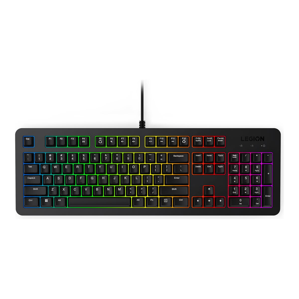 Tastatūra + pele Lenovo Legion K310 RGB Black (GY41N91865)