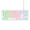 Tastatūra TRUSTGXT 833W Thado TKL Illuminated Keyboard White (25894)