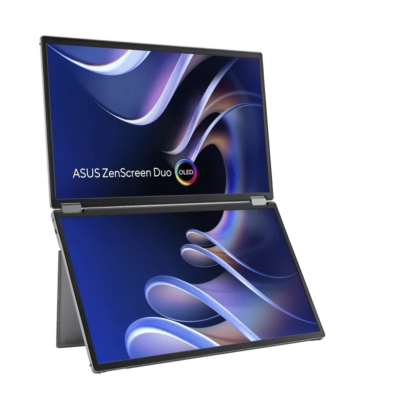 Monitors ASUS ZenScreen Duo MQ149CD 14'' Grey (90LM0AKV-B01N70) - foto 4