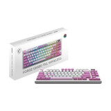 Tastatūra MSI FORGE GK600 TKL WIRELESS VIOLET US (FORGE GK600 TKL W VIOLET US)