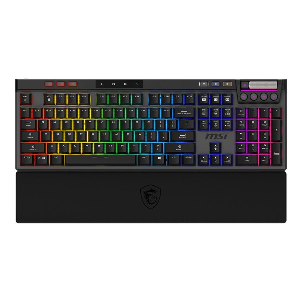 Tastatūra MSI STRIKE PRO W SILENT US BLACK