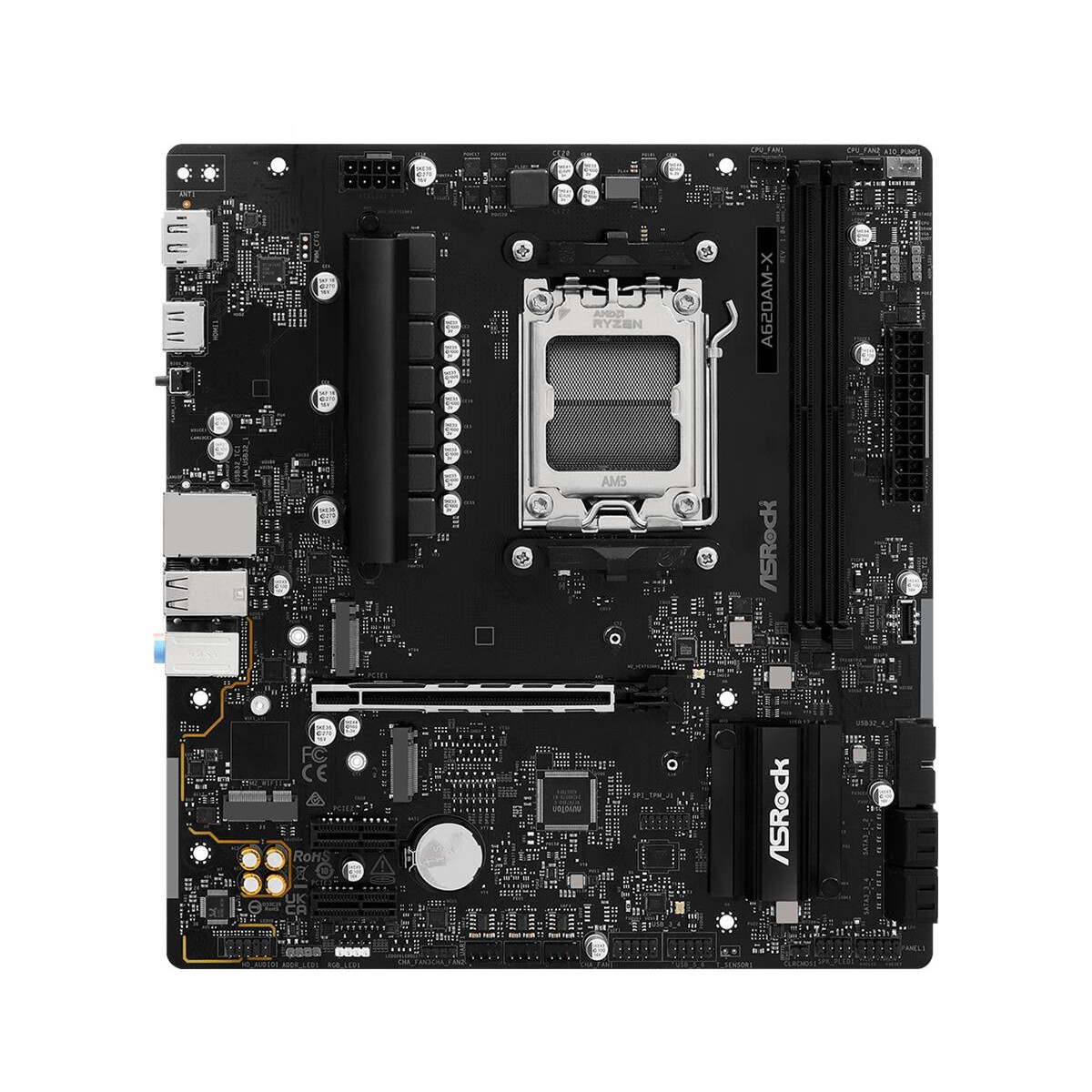 Pamatplate ASROCK A620 A620AM-X Black (90-MXBST0-A0UAYZ)