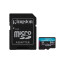 Atmiņas karte Kingston Technology 64GB Canvas Go Plus Black (SDCG4/64GB)