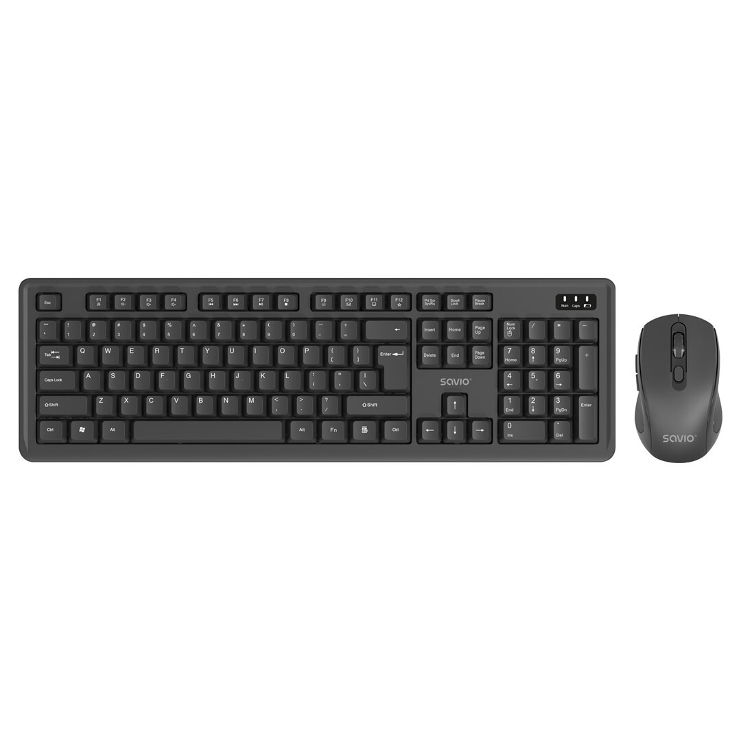 Tastatūra Savio SAVKB-03 Black