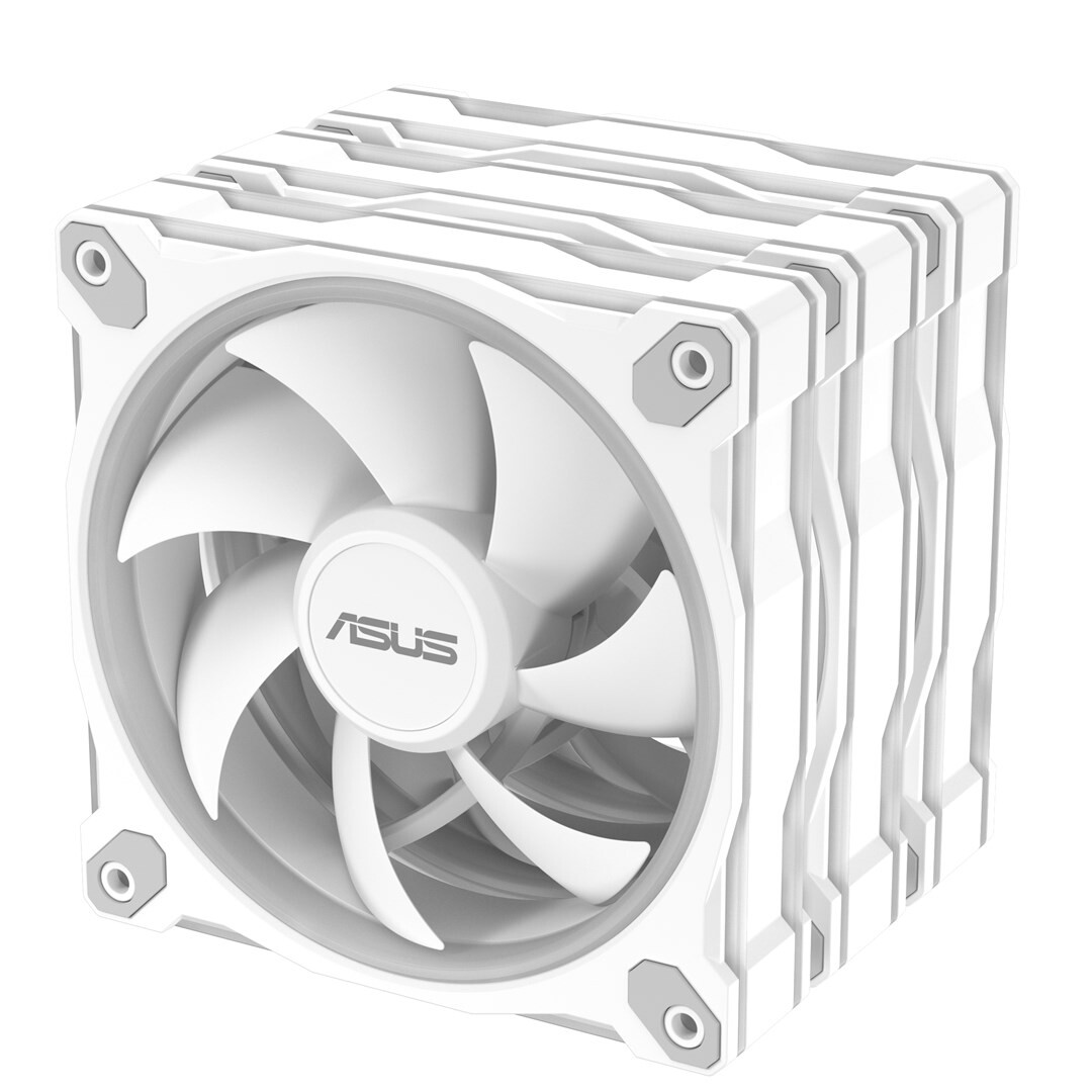 Korpusa dzesētājs ASUS Prime MR120 ARGB White 3 in 1 (90DA00I3-B09020) - foto 2