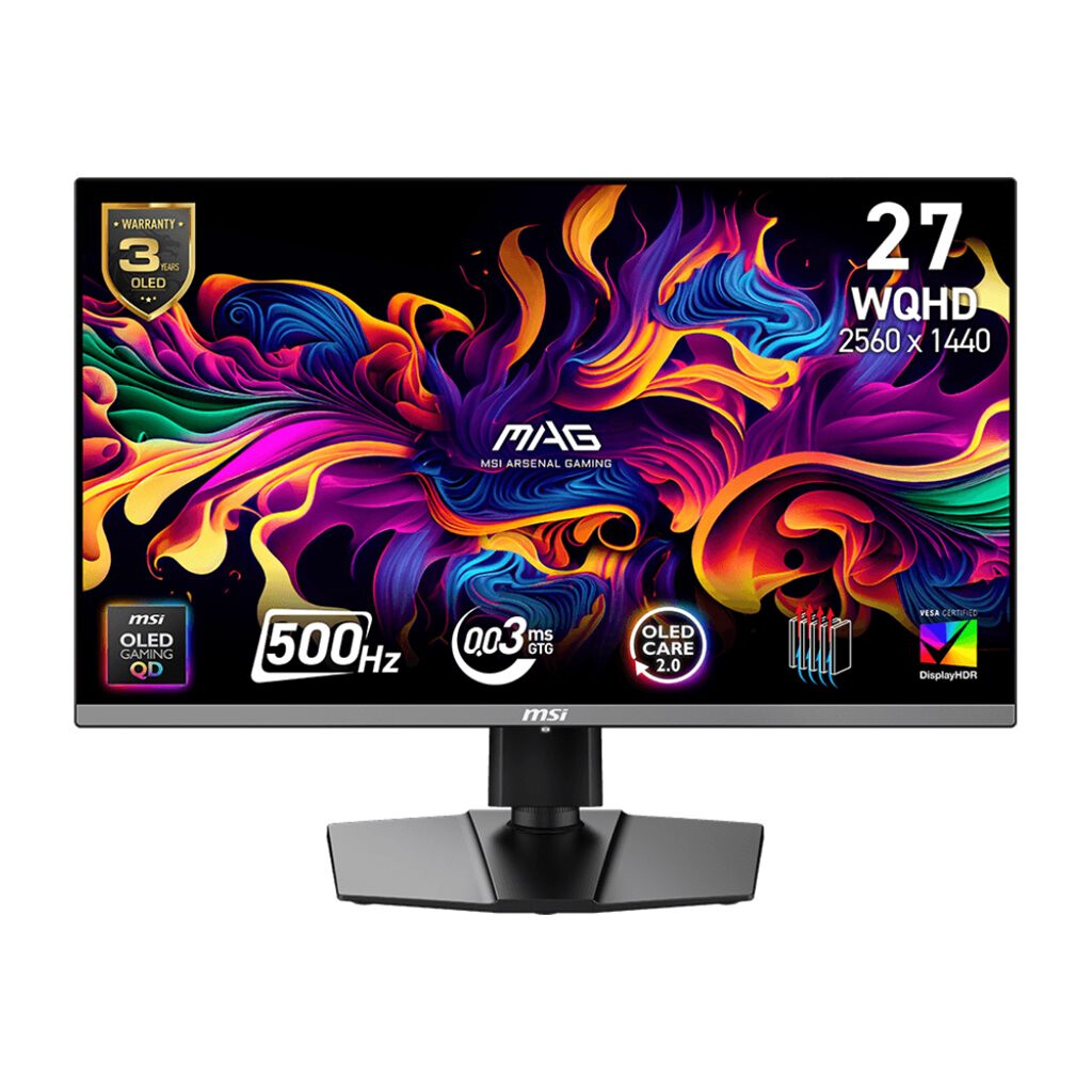 Monitors MSI MAG 272QP QD-OLED X50
