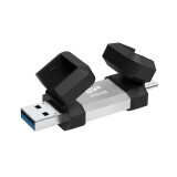 USB zibatmiņa Silicon Power 256GB Black and Silver (SP256GBUC3C51V1S)