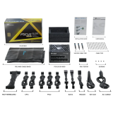 Barošanas bloks Seasonic Focus-GX-1000 1000W Black (FOCUS-GX-1000-V4)