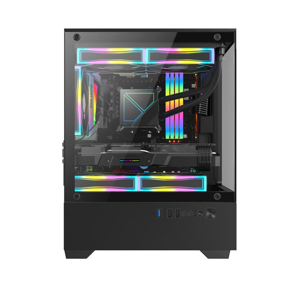 Datora korpuss GOLDEN TIGER RAIDER SL-2 - foto 3