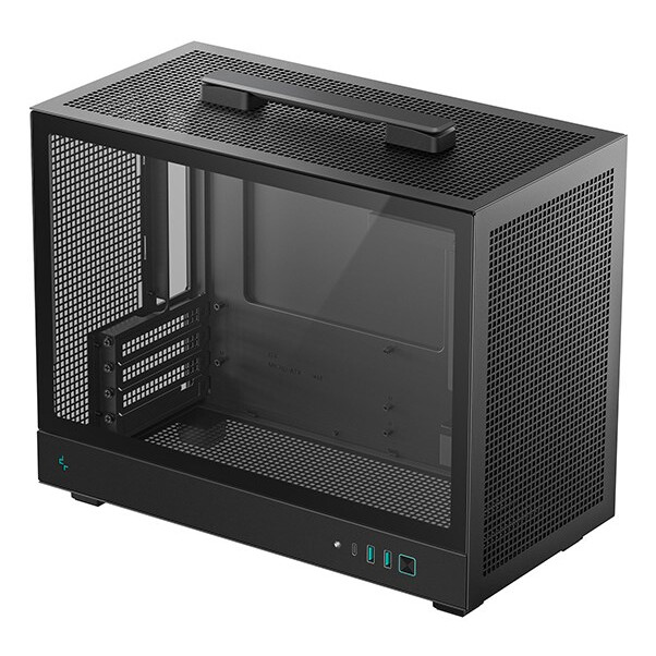 Datoru korpuss DeepCool CH160 PLUS SFF Black (R-CH160-BKNGM0-G)