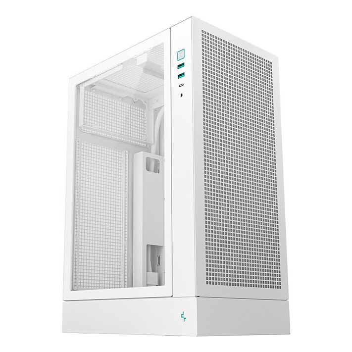 Datoru korpuss DeepCool CH170 PLUS White (R-CH170-WHNGM0-G) - foto 2