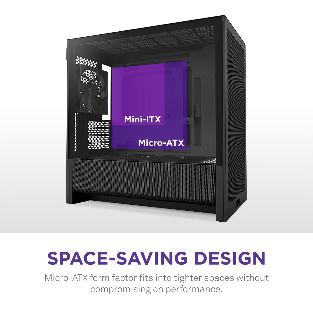 Datoru korpuss NZXT H3 Flow (CC-H31FB-01) - foto 2