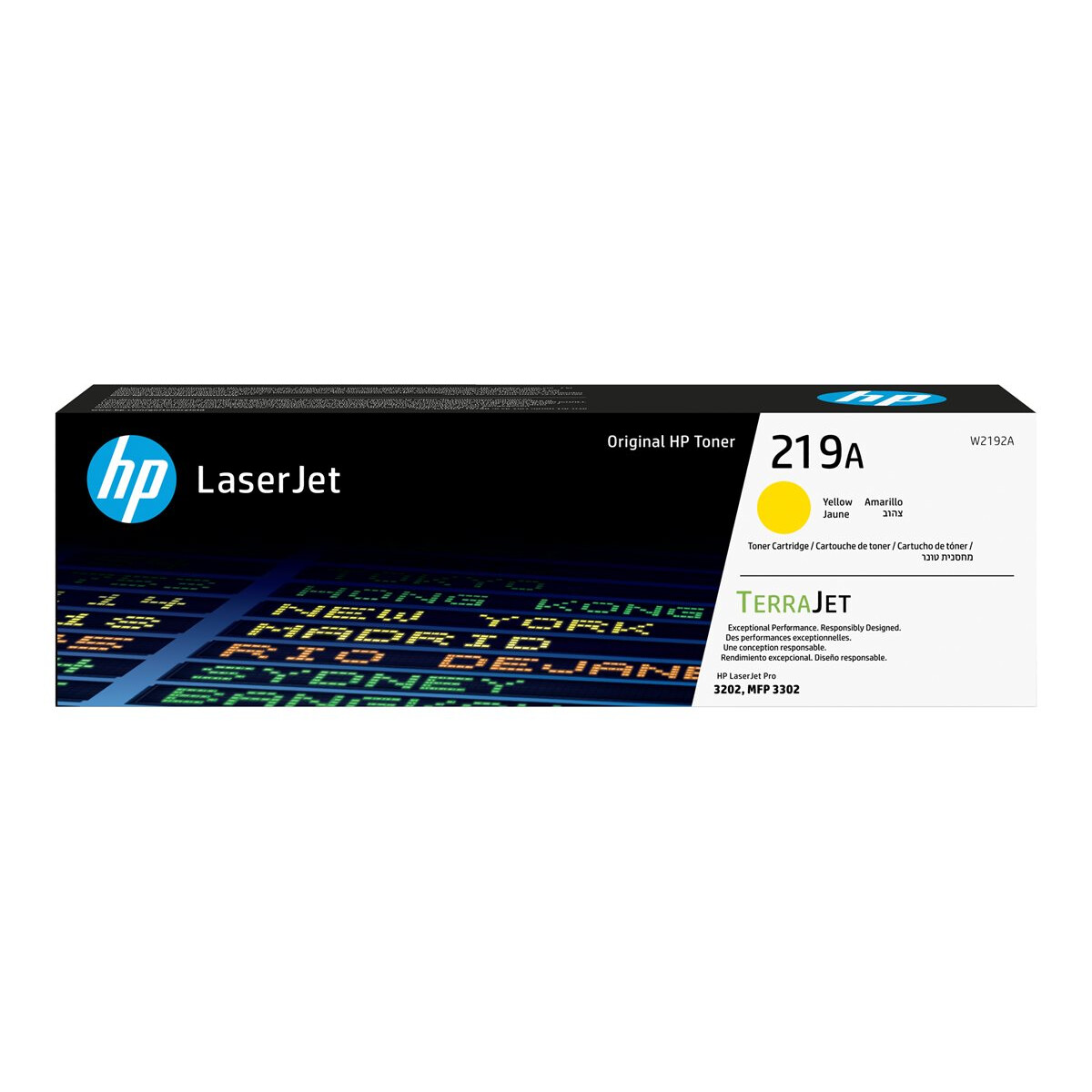 Kārtridžs HP 219A Yellow Original LaserJet Toner Cartridge (W2192A)